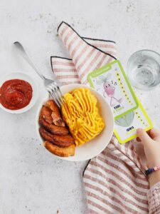 Nuggets et purée de patate douce - Paupiettes