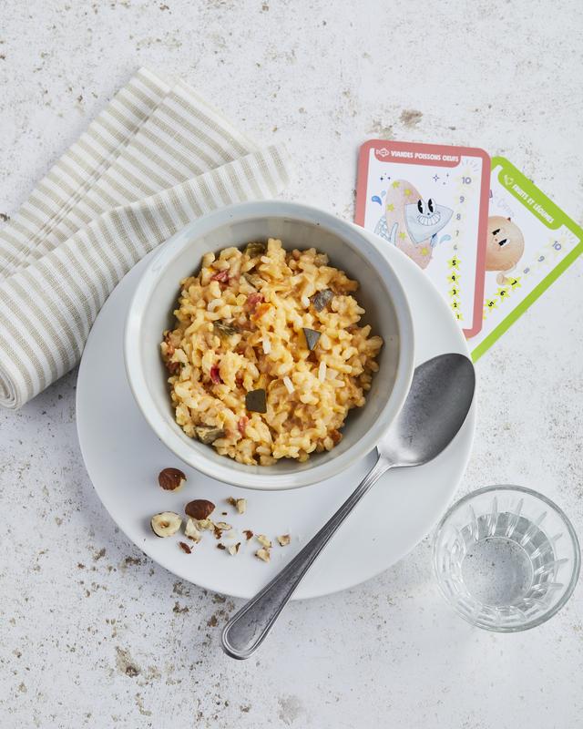 Le risotto des petits écureuils