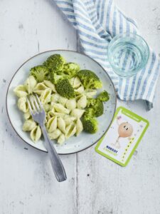 Gnocchetti à la sauce verte des petits lutins