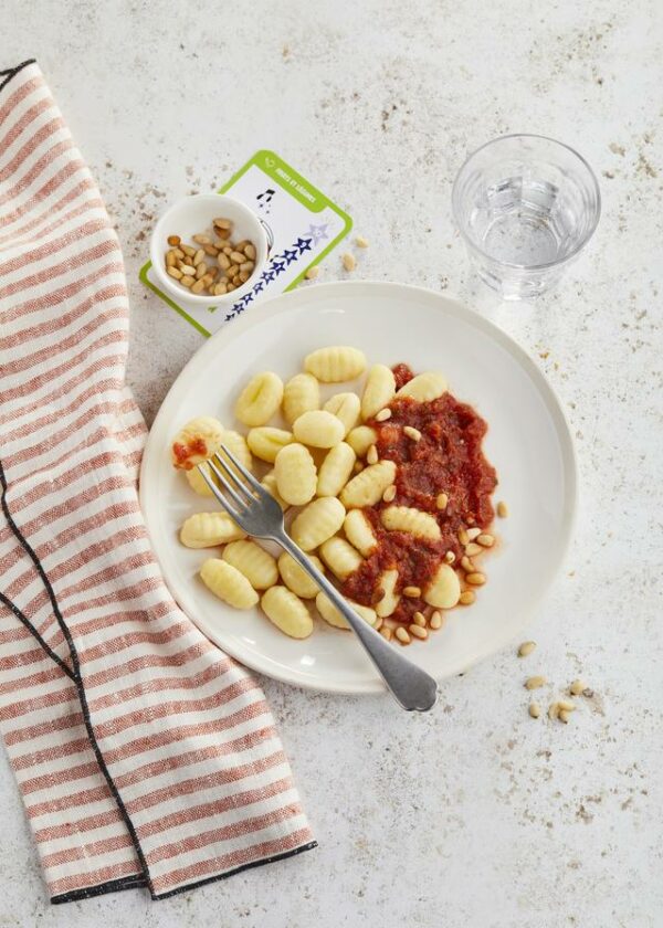 Des gnocchis et une belle sauce tomate - PAUPIETTES