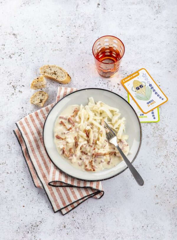 Carbonara de céleri - PAUPIETTES